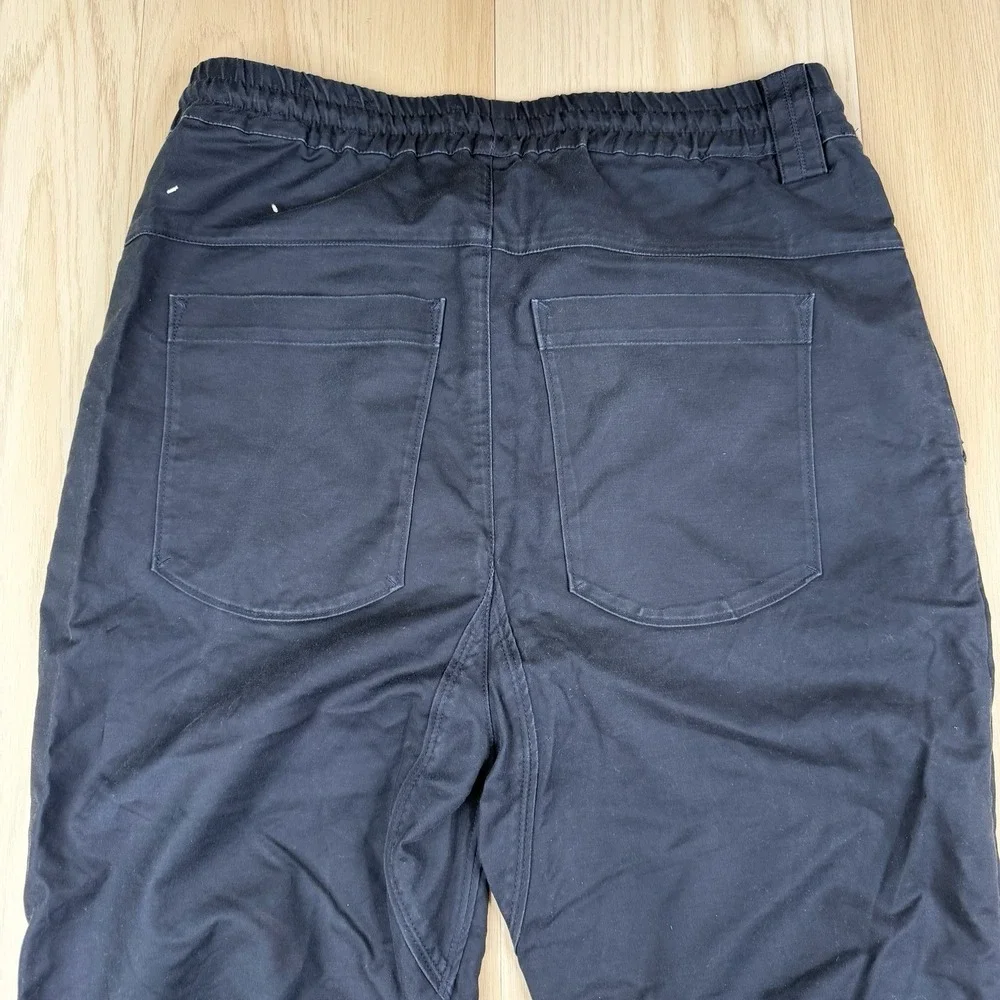 CH Carolina Herrera Pants Pants Navy High Rise Tapered Mens 32x23 Drawstring